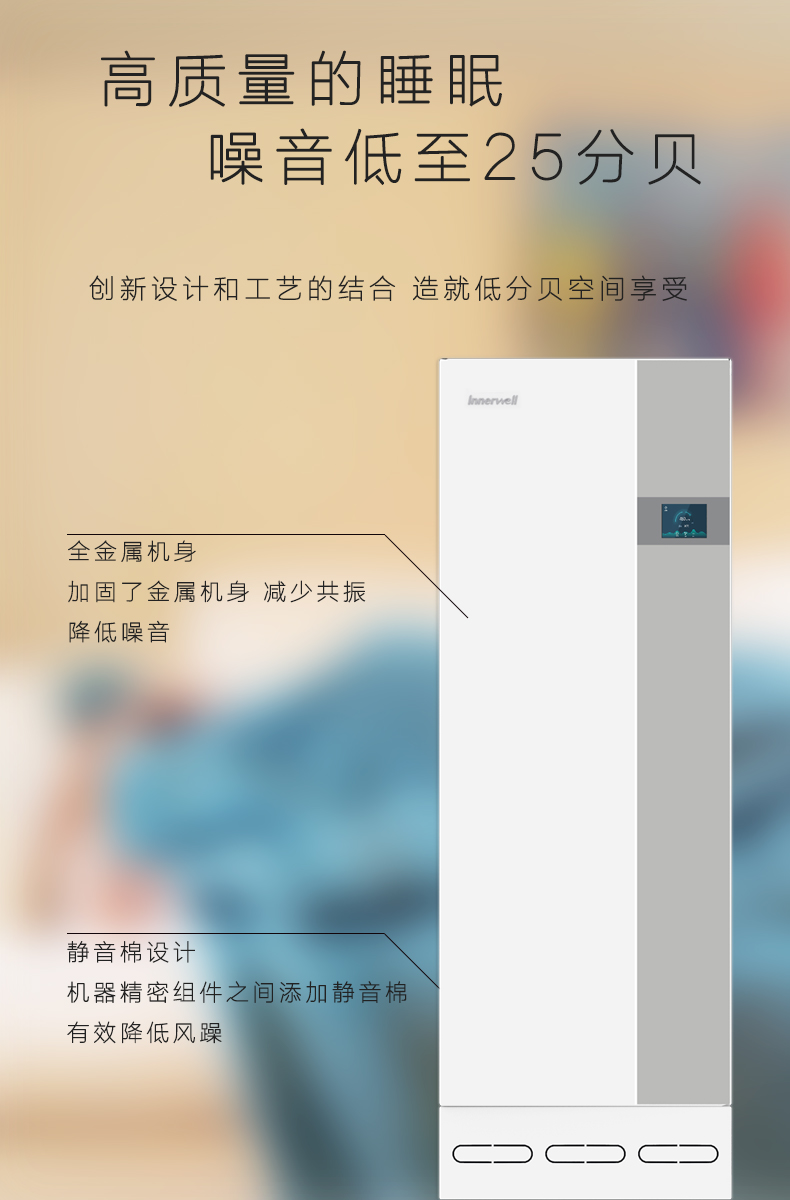 易能韋爾柜式新風機WIT-B800-L/R